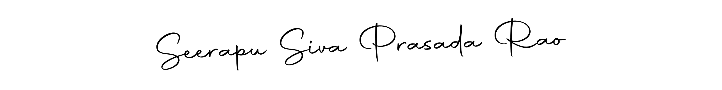 Also we have Seerapu Siva Prasada Rao name is the best signature style. Create professional handwritten signature collection using Autography-DOLnW autograph style. Seerapu Siva Prasada Rao signature style 10 images and pictures png