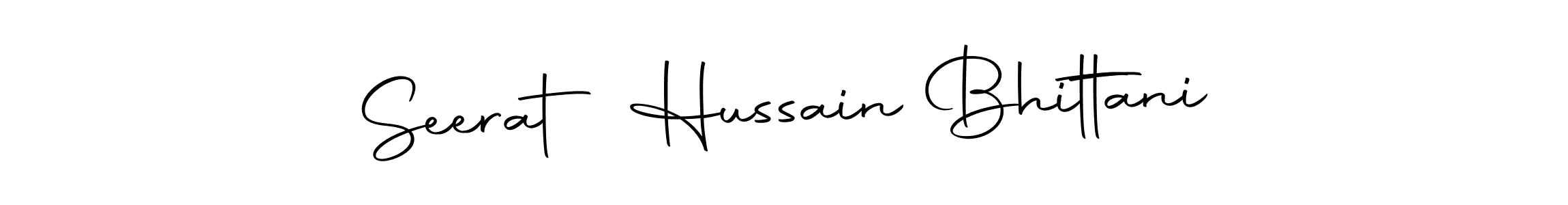 Make a beautiful signature design for name Seerat Hussain Bhittani. With this signature (Autography-DOLnW) style, you can create a handwritten signature for free. Seerat Hussain Bhittani signature style 10 images and pictures png