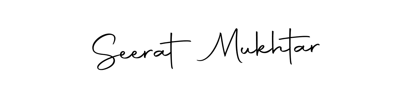 Make a beautiful signature design for name Seerat Mukhtar. Use this online signature maker to create a handwritten signature for free. Seerat Mukhtar signature style 10 images and pictures png