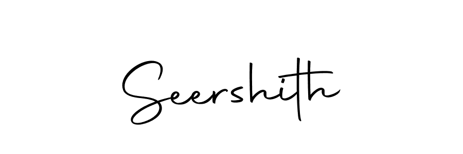 You should practise on your own different ways (Autography-DOLnW) to write your name (Seershith) in signature. don't let someone else do it for you. Seershith signature style 10 images and pictures png