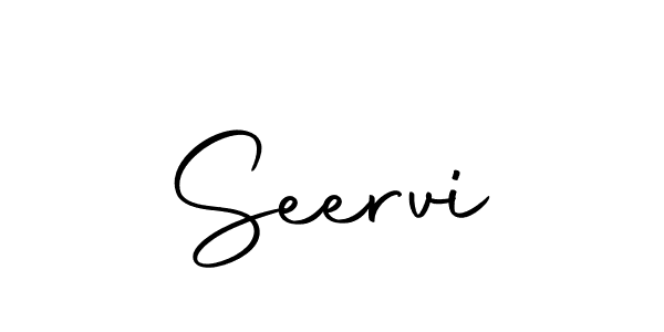 How to make Seervi signature? Autography-DOLnW is a professional autograph style. Create handwritten signature for Seervi name. Seervi signature style 10 images and pictures png