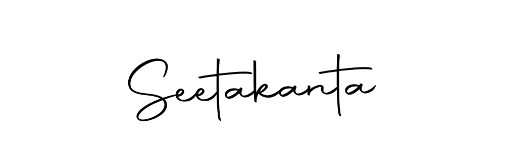 How to make Seetakanta name signature. Use Autography-DOLnW style for creating short signs online. This is the latest handwritten sign. Seetakanta signature style 10 images and pictures png