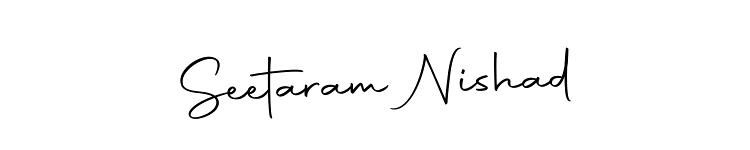 Use a signature maker to create a handwritten signature online. With this signature software, you can design (Autography-DOLnW) your own signature for name Seetaram Nishad. Seetaram Nishad signature style 10 images and pictures png