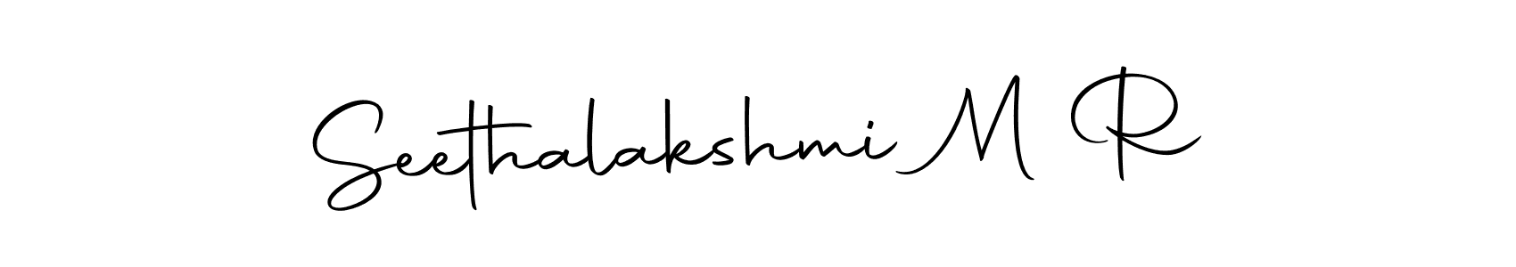 Also we have Seethalakshmi M R name is the best signature style. Create professional handwritten signature collection using Autography-DOLnW autograph style. Seethalakshmi M R signature style 10 images and pictures png
