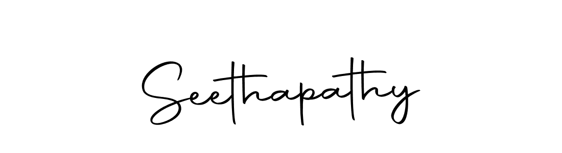 It looks lik you need a new signature style for name Seethapathy. Design unique handwritten (Autography-DOLnW) signature with our free signature maker in just a few clicks. Seethapathy signature style 10 images and pictures png