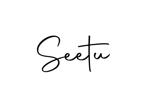 Make a beautiful signature design for name Seetu. With this signature (Autography-DOLnW) style, you can create a handwritten signature for free. Seetu signature style 10 images and pictures png