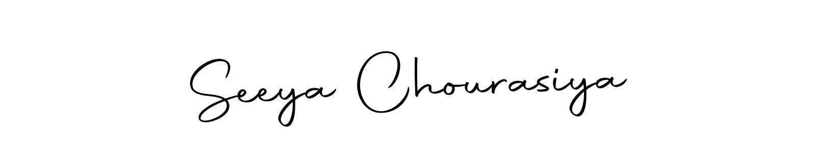 It looks lik you need a new signature style for name Seeya Chourasiya. Design unique handwritten (Autography-DOLnW) signature with our free signature maker in just a few clicks. Seeya Chourasiya signature style 10 images and pictures png