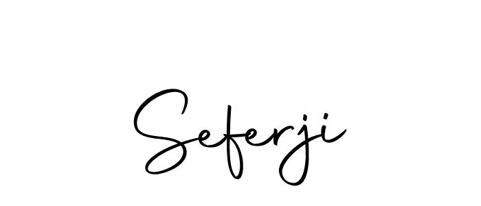 How to make Seferji name signature. Use Autography-DOLnW style for creating short signs online. This is the latest handwritten sign. Seferji signature style 10 images and pictures png