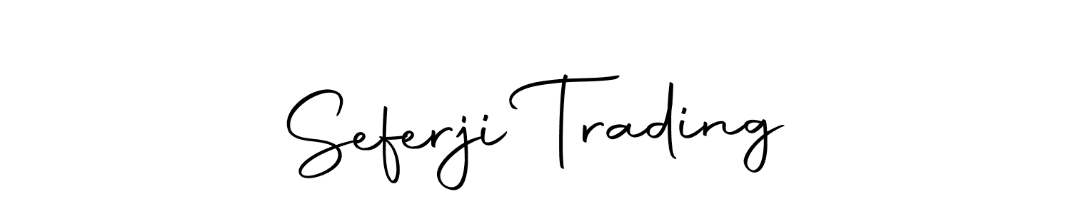Also we have Seferji Trading name is the best signature style. Create professional handwritten signature collection using Autography-DOLnW autograph style. Seferji Trading signature style 10 images and pictures png