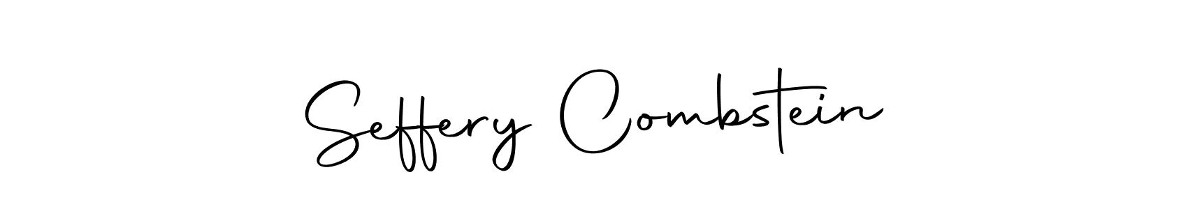 Similarly Autography-DOLnW is the best handwritten signature design. Signature creator online .You can use it as an online autograph creator for name Seffery Combstein. Seffery Combstein signature style 10 images and pictures png