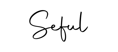 Style your name Seful with confidence using Autography-DOLnW signature design. Simple, elegant, and ready for immediate document use. Seful signature style 10 images and pictures png