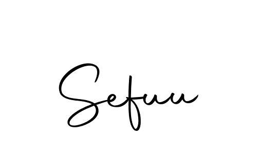 Use a signature maker to create a handwritten signature online. With this signature software, you can design (Autography-DOLnW) your own signature for name Sefuu. Sefuu signature style 10 images and pictures png