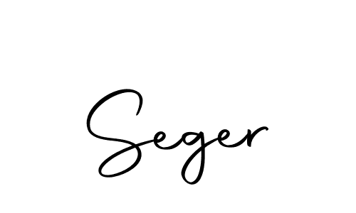 Design your own signature with our free online signature maker. With this signature software, you can create a handwritten (Autography-DOLnW) signature for name Seger. Seger signature style 10 images and pictures png