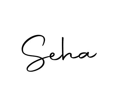 Use a signature maker to create a handwritten signature online. With this signature software, you can design (Autography-DOLnW) your own signature for name Seha. Seha signature style 10 images and pictures png