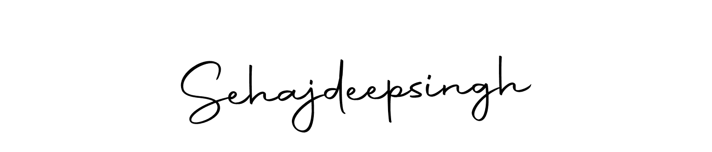 Design your own signature with our free online signature maker. With this signature software, you can create a handwritten (Autography-DOLnW) signature for name Sehajdeepsingh. Sehajdeepsingh signature style 10 images and pictures png