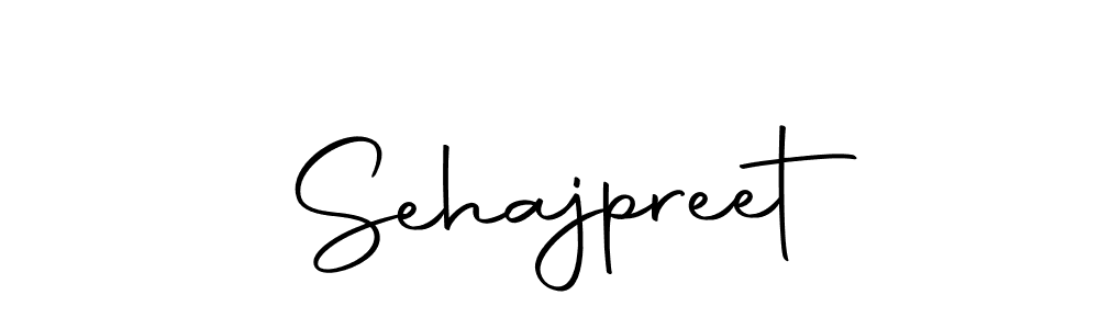 Design your own signature with our free online signature maker. With this signature software, you can create a handwritten (Autography-DOLnW) signature for name Sehajpreet. Sehajpreet signature style 10 images and pictures png