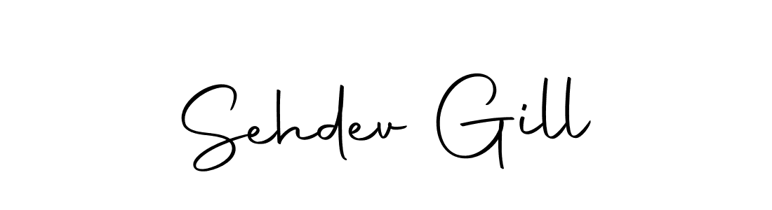 Also we have Sehdev Gill name is the best signature style. Create professional handwritten signature collection using Autography-DOLnW autograph style. Sehdev Gill signature style 10 images and pictures png