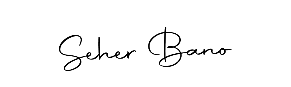 Make a short Seher Bano signature style. Manage your documents anywhere anytime using Autography-DOLnW. Create and add eSignatures, submit forms, share and send files easily. Seher Bano signature style 10 images and pictures png