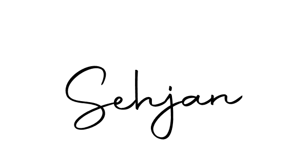 Make a beautiful signature design for name Sehjan. Use this online signature maker to create a handwritten signature for free. Sehjan signature style 10 images and pictures png