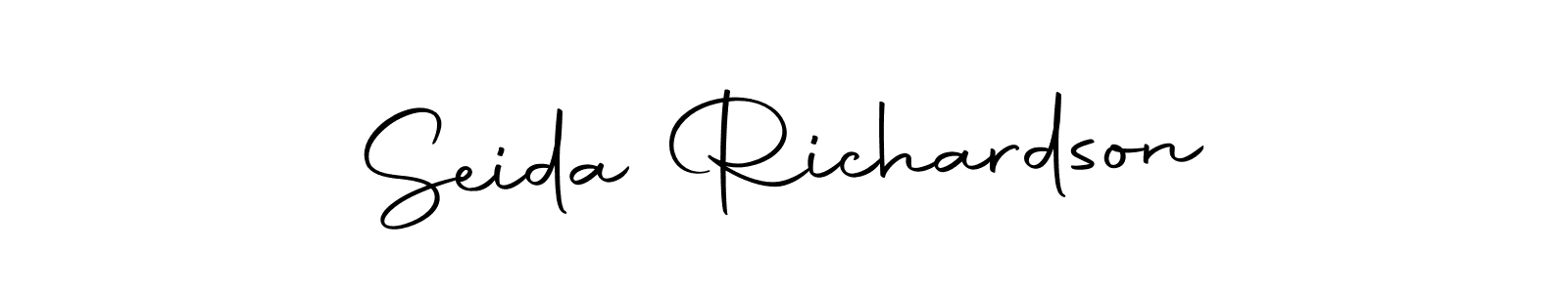 Once you've used our free online signature maker to create your best signature Autography-DOLnW style, it's time to enjoy all of the benefits that Seida Richardson name signing documents. Seida Richardson signature style 10 images and pictures png