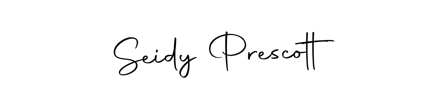 Design your own signature with our free online signature maker. With this signature software, you can create a handwritten (Autography-DOLnW) signature for name Seidy Prescott. Seidy Prescott signature style 10 images and pictures png