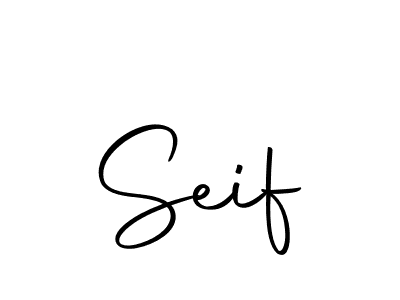 How to make Seif signature? Autography-DOLnW is a professional autograph style. Create handwritten signature for Seif name. Seif signature style 10 images and pictures png