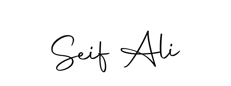 Design your own signature with our free online signature maker. With this signature software, you can create a handwritten (Autography-DOLnW) signature for name Seif Ali. Seif Ali signature style 10 images and pictures png