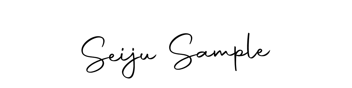 if you are searching for the best signature style for your name Seiju Sample. so please give up your signature search. here we have designed multiple signature styles  using Autography-DOLnW. Seiju Sample signature style 10 images and pictures png