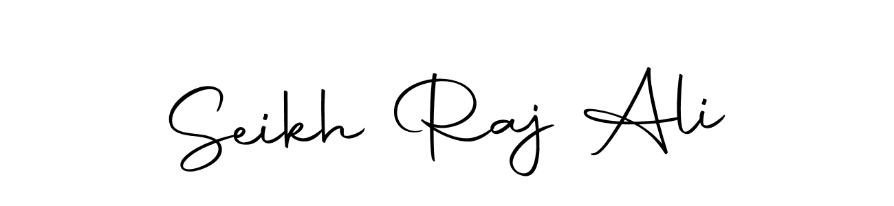 Use a signature maker to create a handwritten signature online. With this signature software, you can design (Autography-DOLnW) your own signature for name Seikh Raj Ali. Seikh Raj Ali signature style 10 images and pictures png