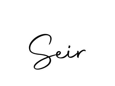 How to make Seir name signature. Use Autography-DOLnW style for creating short signs online. This is the latest handwritten sign. Seir signature style 10 images and pictures png