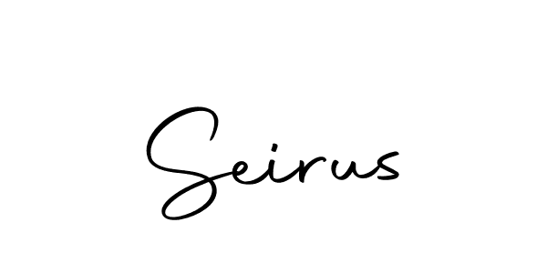 You should practise on your own different ways (Autography-DOLnW) to write your name (Seirus) in signature. don't let someone else do it for you. Seirus signature style 10 images and pictures png