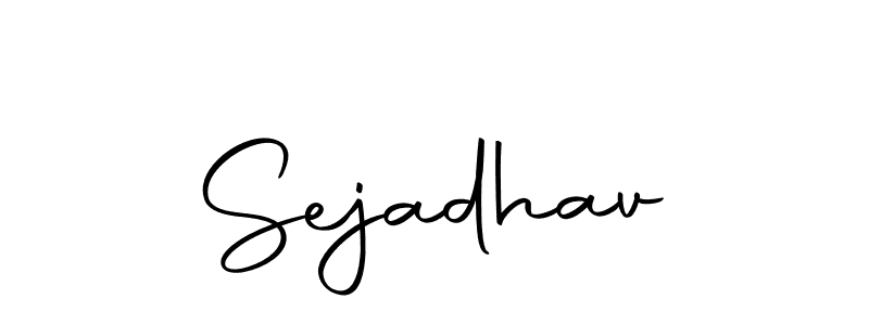 Use a signature maker to create a handwritten signature online. With this signature software, you can design (Autography-DOLnW) your own signature for name Sejadhav. Sejadhav signature style 10 images and pictures png
