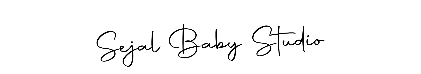 How to make Sejal Baby Studio name signature. Use Autography-DOLnW style for creating short signs online. This is the latest handwritten sign. Sejal Baby Studio signature style 10 images and pictures png