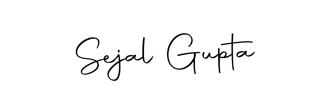 Create a beautiful signature design for name Sejal Gupta. With this signature (Autography-DOLnW) fonts, you can make a handwritten signature for free. Sejal Gupta signature style 10 images and pictures png