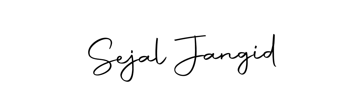 How to make Sejal Jangid signature? Autography-DOLnW is a professional autograph style. Create handwritten signature for Sejal Jangid name. Sejal Jangid signature style 10 images and pictures png