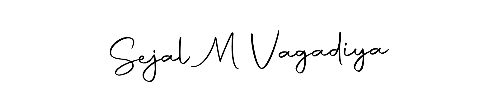 This is the best signature style for the Sejal M Vagadiya name. Also you like these signature font (Autography-DOLnW). Mix name signature. Sejal M Vagadiya signature style 10 images and pictures png