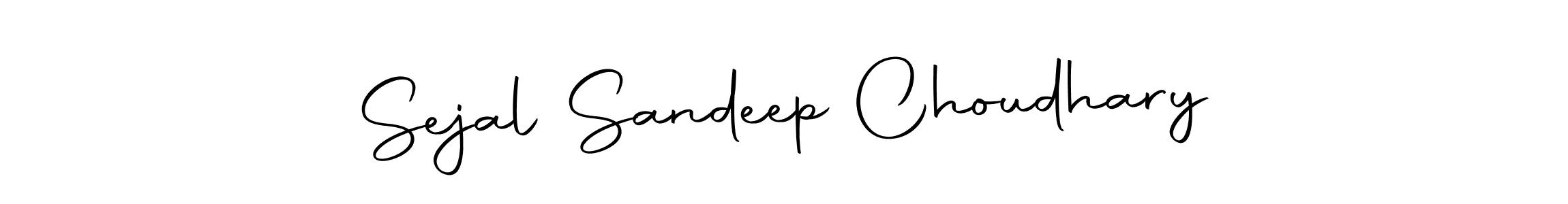 You should practise on your own different ways (Autography-DOLnW) to write your name (Sejal Sandeep Choudhary) in signature. don't let someone else do it for you. Sejal Sandeep Choudhary signature style 10 images and pictures png
