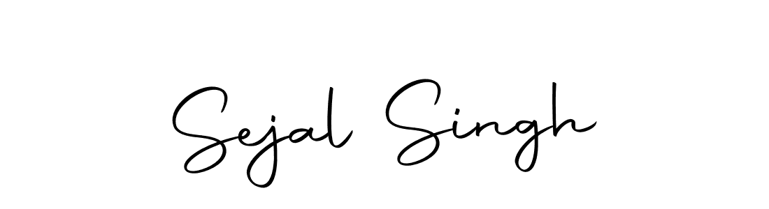 Design your own signature with our free online signature maker. With this signature software, you can create a handwritten (Autography-DOLnW) signature for name Sejal Singh. Sejal Singh signature style 10 images and pictures png