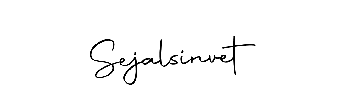 How to make Sejalsinvet name signature. Use Autography-DOLnW style for creating short signs online. This is the latest handwritten sign. Sejalsinvet signature style 10 images and pictures png