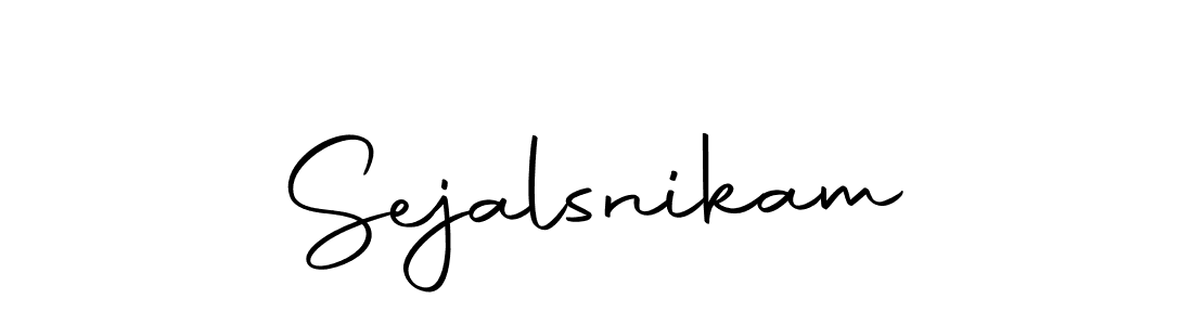 if you are searching for the best signature style for your name Sejalsnikam. so please give up your signature search. here we have designed multiple signature styles  using Autography-DOLnW. Sejalsnikam signature style 10 images and pictures png