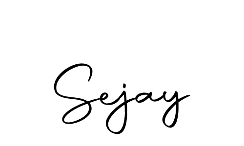 Use a signature maker to create a handwritten signature online. With this signature software, you can design (Autography-DOLnW) your own signature for name Sejay. Sejay signature style 10 images and pictures png