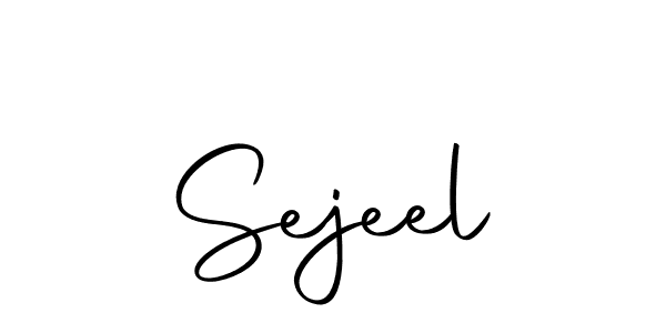 How to make Sejeel name signature. Use Autography-DOLnW style for creating short signs online. This is the latest handwritten sign. Sejeel signature style 10 images and pictures png