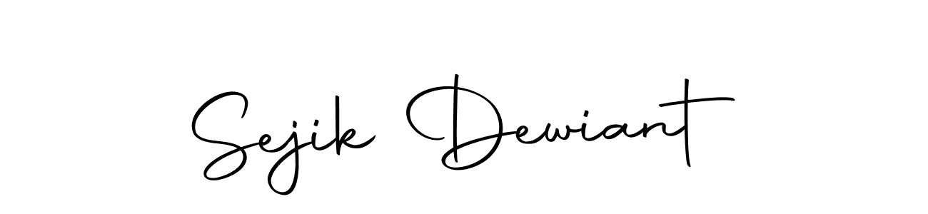 It looks lik you need a new signature style for name Sejik Dewiant. Design unique handwritten (Autography-DOLnW) signature with our free signature maker in just a few clicks. Sejik Dewiant signature style 10 images and pictures png