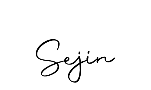 How to make Sejin signature? Autography-DOLnW is a professional autograph style. Create handwritten signature for Sejin name. Sejin signature style 10 images and pictures png