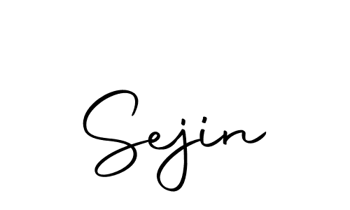 How to make Sejin signature? Autography-DOLnW is a professional autograph style. Create handwritten signature for Sejin name. Sejin signature style 10 images and pictures png