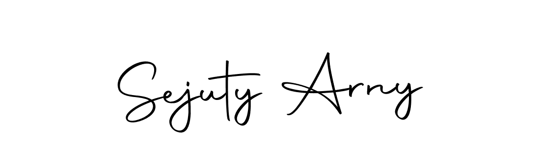 Also we have Sejuty Arny name is the best signature style. Create professional handwritten signature collection using Autography-DOLnW autograph style. Sejuty Arny signature style 10 images and pictures png
