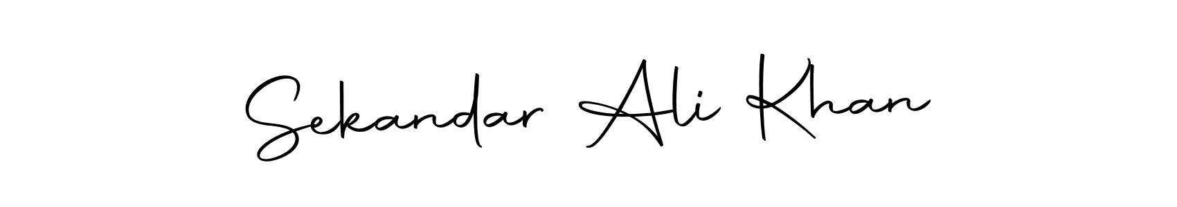 Design your own signature with our free online signature maker. With this signature software, you can create a handwritten (Autography-DOLnW) signature for name Sekandar Ali Khan. Sekandar Ali Khan signature style 10 images and pictures png