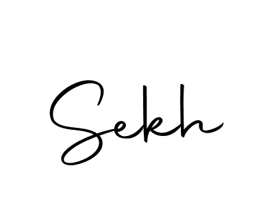 Create a beautiful signature design for name Sekh. With this signature (Autography-DOLnW) fonts, you can make a handwritten signature for free. Sekh signature style 10 images and pictures png