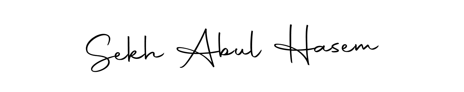 You should practise on your own different ways (Autography-DOLnW) to write your name (Sekh Abul Hasem) in signature. don't let someone else do it for you. Sekh Abul Hasem signature style 10 images and pictures png