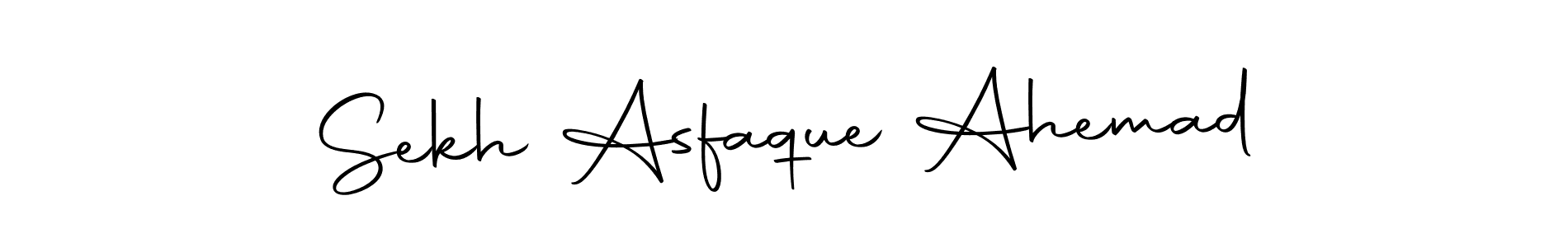 Make a beautiful signature design for name Sekh Asfaque Ahemad. With this signature (Autography-DOLnW) style, you can create a handwritten signature for free. Sekh Asfaque Ahemad signature style 10 images and pictures png